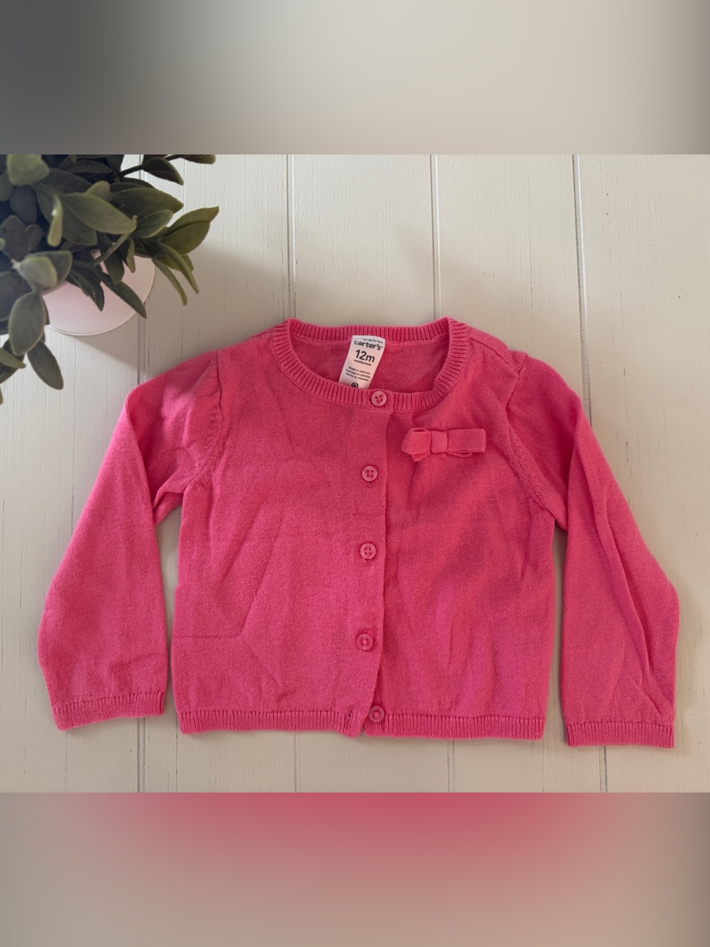 Baby Girl Pink Cardigan